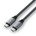 SATECHI USB-C to USB-C Short Cable 25cm (Space Grey)
