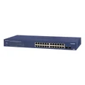 NETGEAR 24-Port PoE Gigabit Ethernet Smart Switch (GS724TP) - Managed with 24 x PoE+ 190W, 2 x 1G SFP, Desktop/Rackmount, and ProSAFE Limited Lifetim