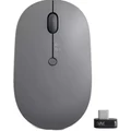 Lenovo Go Wireless Multi-Device Mouse - Thunder Black with USB-C Dongle - Supports Wireless Qi or Wired USB-C Charging