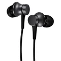 Xiaomi Mi Wired In-Ear Headphones Basic - Matte Black Microphone - Aluminium Chamber - Tangle-Free Cable with 3.5mm jack - Aerospace-Grade Metal Diaph