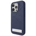 ZAGG iPhone 15 Pro (6.1") Denali Snap Case with Kick Stand - Navy Magsafe Compatible