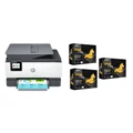 HP Home Office Startup Pack Includes one 9012E Inkjet Printer & 1500 Sheets A4 Paper Print / Copy / Scan / Fax - Instant Ink Enabled: Sign up to Insta