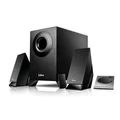 Edifier M1360 2.1 Multimedia PC Speaker System with quality satellites & 4" wooden subwoofer - 3.5mm input + output, magnetically shielded, 8.5W RMS,
