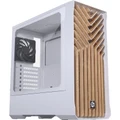 Phanteks MAGNIUMGEAR NEO Air 2 White With Wood Texture ATX MidTower Gaming Case Tempered Glass, CPU Cooler Support Upto 162mm, GPU Support Upto 400mm,