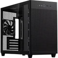 ASUS PRIME AP201 MESH TG Micro Tower for MATX CPU Cooler Support Upto 170mm, GPU Support Upto 338mm, 4x PCI Slot, 360mm Radiator Supported, Front I/O: