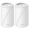 TP-Link Deco BE65 (BE11000) Tri-Band WiFi 7 Whole Home Mesh System - 2 Pack 4x 2.5G RJ45