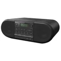 Panasonic RX-D550GS-K 20W Powerful Portable Bluetooth Radio Boombox - Black - FM Radio + CD Player + Bluetooth inputs - Remote control - 8x C batterie