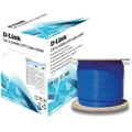 D-Link 305m Cat6 UTP Solid Networking Cable - Full Copper , 250MHz, 23AWGx4P -- Blue Color