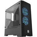 Phanteks MAGNIUMGEAR NEO Air Black ATX MidTower Gaming Case Tempered Glass,With 2x Skiron 120mm RGB Fans, CPU Cooler Support Upto 170mm, GPU Support U