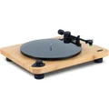 MARLEY Stir It Up Lux Premium Wireless Turntable - Vinyl record player with built-in pre-amp, luxurious Bamboo + Glass finish, Audio-Technica AT-95E c