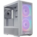 Lian Li Lancool 216 White ATX MidTower Gaming Case Tempered Glass, 2x160mm ARGB Fans, 1x140mm Rear Fan Included, CPU Cooling Support 180.5mm, GPU Supp