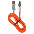 Valore MA183 1M USB-A to USB-C 60W Rotating 180° Cable ( Orange ) ( This Cable will not work with iPhone 15 series )
