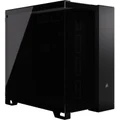 Corsair 6500X Black ATX Gaming Case Tempered Glass CPU Cooler Support Upto 190mm, GPU Support Upto 400mm, 8+3 (Vertical) PCI, 360mm Radiator Supporte