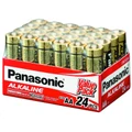 Panasonic LR6T/24V AA 24 Pack 1.5V Alkaline bulk pack Alkaline-Zinc 20 Longer Lasting protects power for upto 10 years