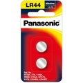 Panasonic LR-44PT/2B genuineLR44/A26 2pk 1.5V Micro Alkaline Coin Button Cell Calculator Battery Also Known as AG13, L1154, G13, PX76A, A76, 1166A, R
