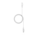 Mophie 1.5M Premium USB-C to USB-C PD Fast Charging Cable - White, Support Up to 60W PD Fast Charging, Durable braided nylon, Heavy-Duty Construction,