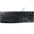 Logitech K120 Keyboard USB Interface - Comfortable quiet typing - Thin profile Sturdy - Adjustable tilt legs - Curved space bar - Durable keys - Spill