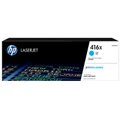 HP 416X Toner Cyan, High Yield 6000 pages for HP Colour LaserJet Pro M454dn, M454dw, M454nw, MFPM479fdw, MFP M479fnw Printer