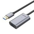 Unitek Y-3004 5m USB3.0 Extension Cable with Built-in Extension Chipset. Aluminium Designed Housing, Transfer Speeds up to 5Gbps, Gold Plated Connecto