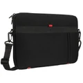 Rivacase Antishock Laptop Sleeve with shoulder strap for 13.3 inch Notebook / Laptop (Black) - Fits Macbook Pro 14