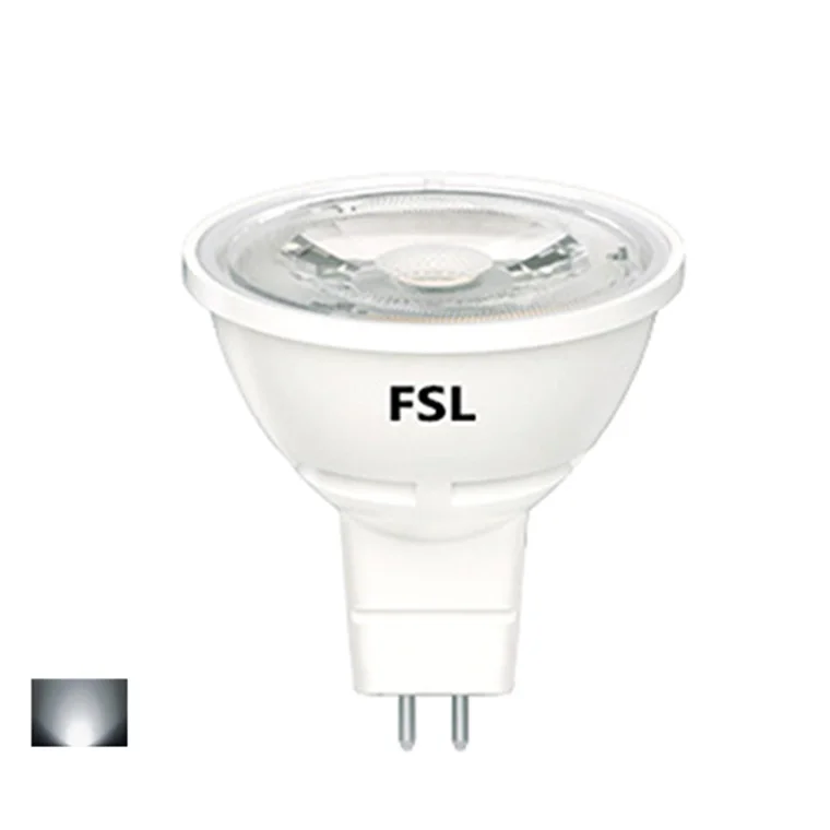 FSL LED Bulb MR16-6W - GU5.3 - Daylight 6500K - 500lm - Non-Dimmable