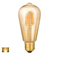 FSL LED Bulb ST64FV-7W-E27-27K E27 Edison screw ,Vintage Filement, Warm White 2700K , 650lm, Dimmable