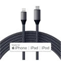 SATECHI USB-C to Lightning Charging Cable 1.8 m (Space Grey)