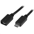 StarTech USBUBEXT50CM Micro-USB Extension Cable M/F - 0.5m