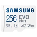 Samsung EVO PLUS 256GB Micro SDXC with Adapter up to 130MB/s Read