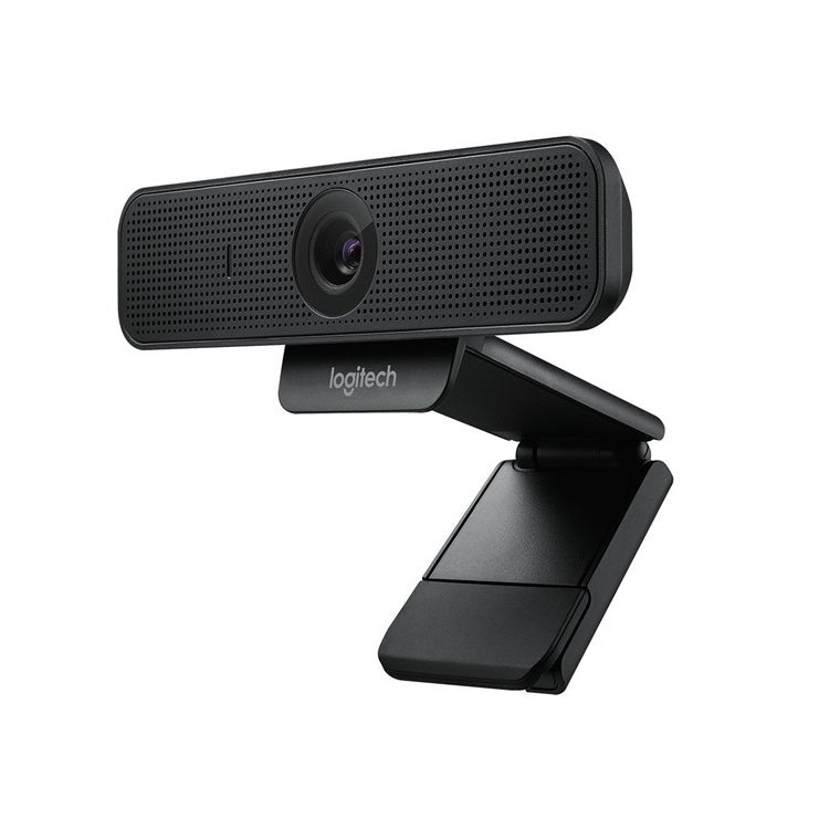 Logitech C925e FHD 1080P Webcam Business Grade - Integrated Privacy Shade - Autofocus - 2 Omni-Directional Mics Certified for Microsoft Teams - Compat