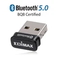 Edimax BT-8500 Bluetooth 5.0 Nano USB-A Ultra-Small Adapter. Pair Computer with Bluetooth Compatible Devices: Headphones, Speakers, Keyboard, Mice & M