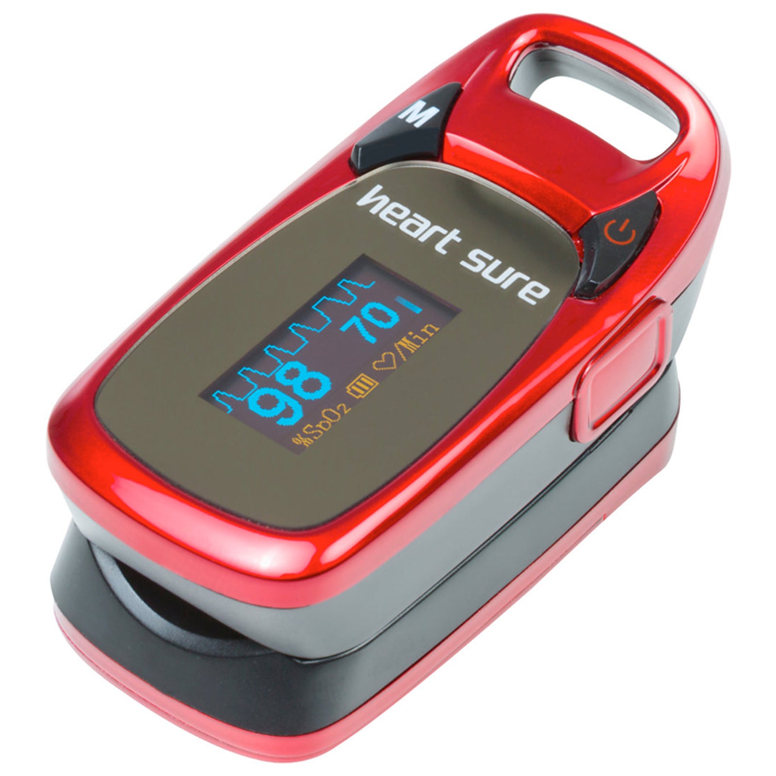 HEARTSURE Oximeter A320 Portable Pulse Noninvasive & Painless Test that Measures your Oxygen Saturation Level or the Oxygen Levels in your Blood