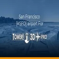San Francisco [KSFO] airport for Tower!3D Pro