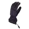 SEALSKINZ Unisex Waterproof Extreme Cold Weather Gauntlet Glove, Black, Large
