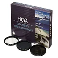 Hoya 62mm (HMC UV/Circular Polarizer / ND8) 3 Digital Filter Set with Pouch