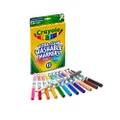 Crayola 587812 Fine Line Ultra-Clean Washable Markers (12 Piece),12 Count,Multi