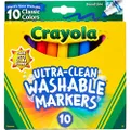 Crayola 071662078515 Ultraclean Broadline Classic Washable Markers (2-Pack)