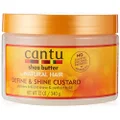 Cantu Natural Hair Define & Shine Custard 12 Ounce Jar (354ml) (2 Pack)