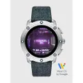 Diesel On orologio smartwatch Axial gen 4 acciaio cinturino denim blu DZT2015