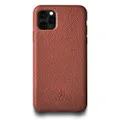 Woolnut Leather Case Cover for iPhone 11 Pro Max - Cognac Brown