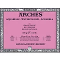 Arches Watercolor Block 140 Pound Hot Press Paper - 9 x 12 Sheets
