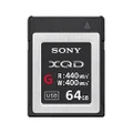Sony QDG64E/J Professional 64GB XQD Memory Card G Series (up to 440MB/s Read) w/ File rescue Software
