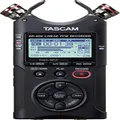 Tascam DR-40X 4-Track Portable Audio Recorder and USB Interface with Adjustable Mic