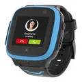 XPLORA X5 Play - Watch Phone for Children (4G) - Calls, Messages, Kids School Mode, SOS Function, GPS Location, Camera and Pedometer - (Subscription Required) (Blue)