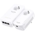 TP-Link TL-WPA8630P KIT AV1300 Gigabit Passthrough Powerline AC Wi-Fi Kit White