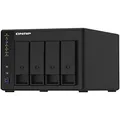 QNAP TS-451D2-4G 4-Bay 4K Hardware transcoding NAS with Intel Celeron J4025 CPU and HDMI Output, 4GB RAM