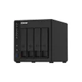 QNAP TS-451D2-4G 4-Bay 4K Hardware transcoding NAS with Intel Celeron J4025 CPU and HDMI Output, 4GB RAM