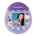 Tamagotchi 42902 Bandai Pix-The Next Generation of Virtual Reality Pet with Camera, Games and Collectable Characters-Sky, Purple