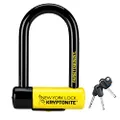 Kryptonite New York Lock Fahgettaboutit Mini 18mm U-Lock Bicycle Lock, Black