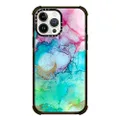 CASETiFY Ultra Impact Case for iPhone 13 Pro Max - Mermaid Water - Clear Black